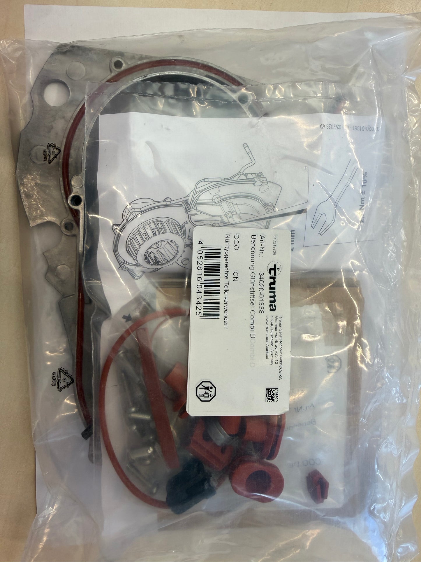 Kit crayon de préchauffage Combi D
